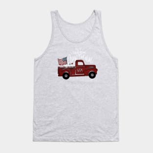 I'm A Born Again American Tank Top